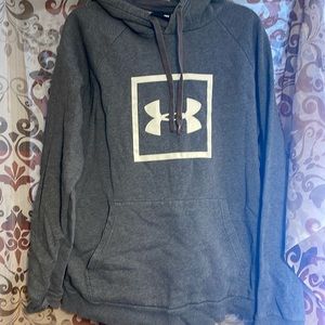 Gray Kids Under Armour Hoodie